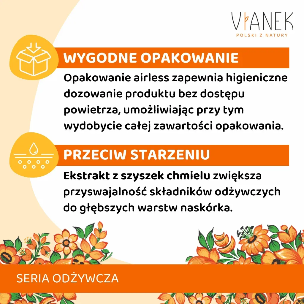 Sylveco Vianek Nærende Natcreme 50 ml til alle hudtyper