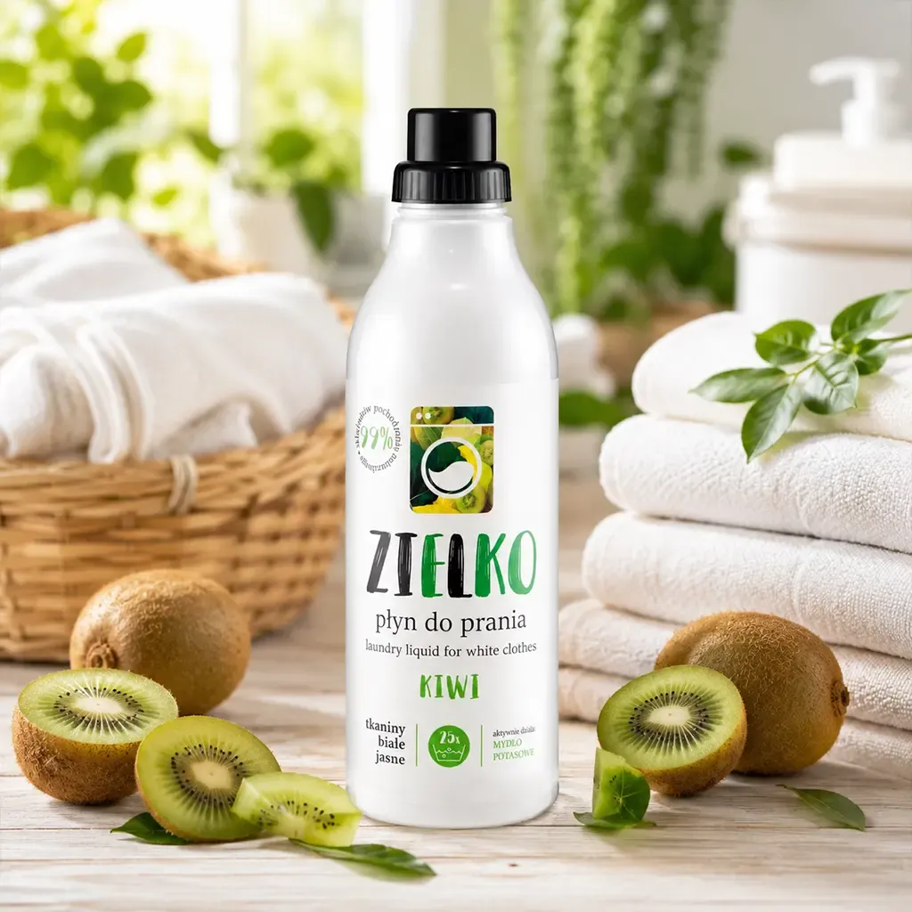 Zielko Vaskemiddel Hvidt Tøj Kiwi 1 L 30-60 Grader