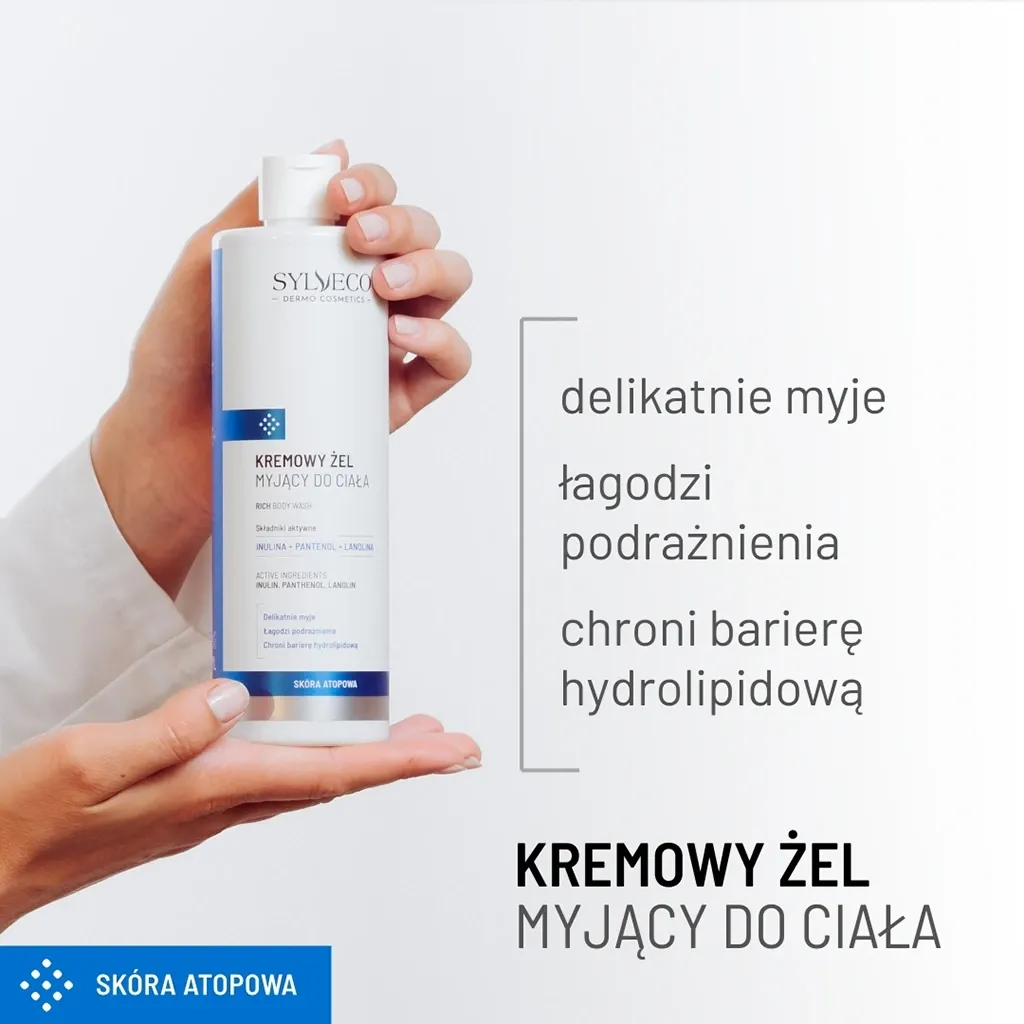 Sylveco Dermo cremet kropsgel sensitiv hud uparfumeret