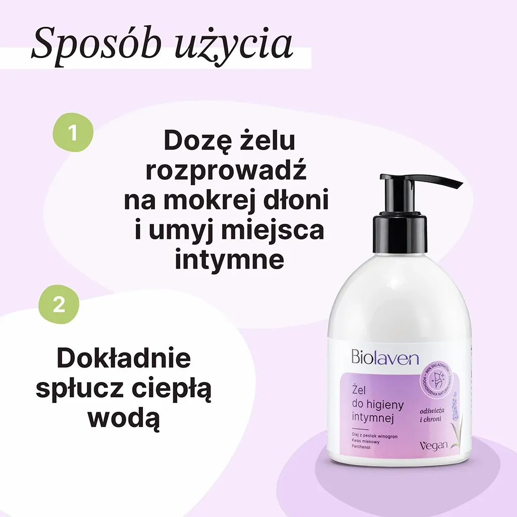 Sylveco Biolaven intimgel lavendel 300 ml pH 4,0