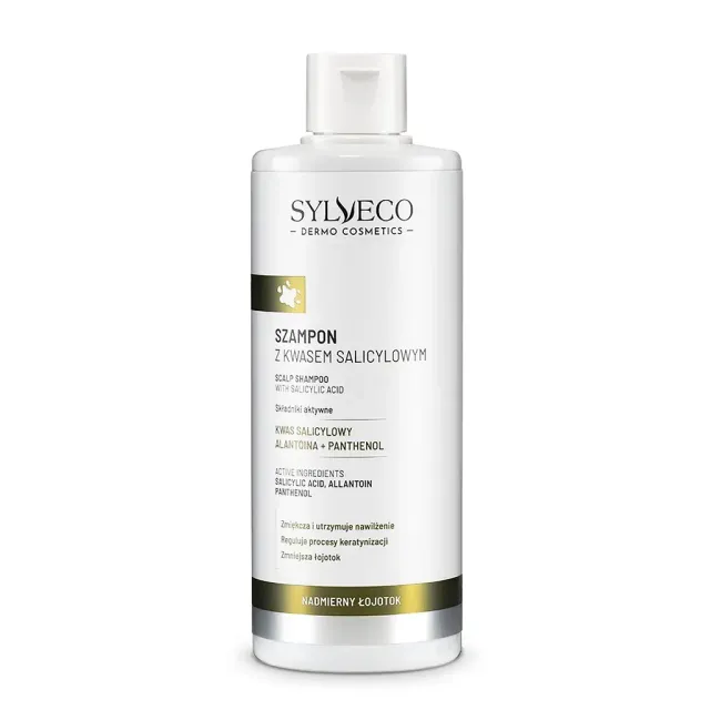 Sylveco Dermo shampoo salicylsyre fedtet hovedbund
