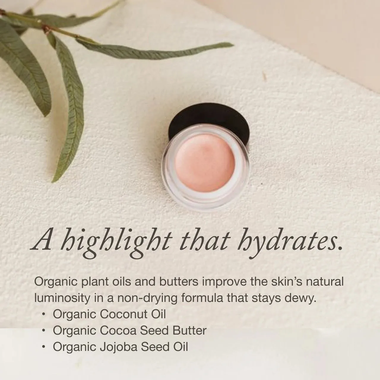 Toups and Co Cream Luminizer highlighter Rose Gold creme